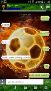 How to mod GO SMS Football Theme 1.0 mod apk for bluestacks