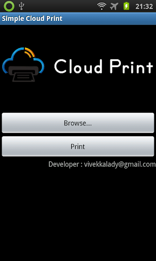 Simple Cloud Print