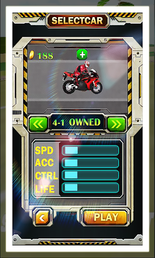 Motorcycle Speed Run Race