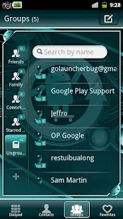 Free Download GOContacts Theme Cyanogen APK for Android