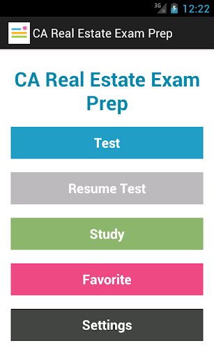 CA Real Estate Exam Prep