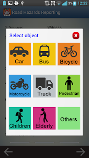 Road Hazards Reporting Screenshots 1