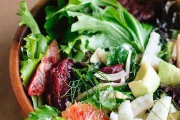 Blood Orange, Fennel and Avocado Salad with Lemon Citronette