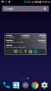 download GPS Location Widget free