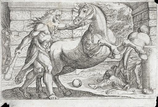 Hercules and the Mares of Diomedes