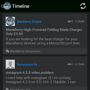 BlackBerry Empire Forums - screenshot thumbnail