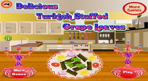 Turkish Stuffed Grape Leaves