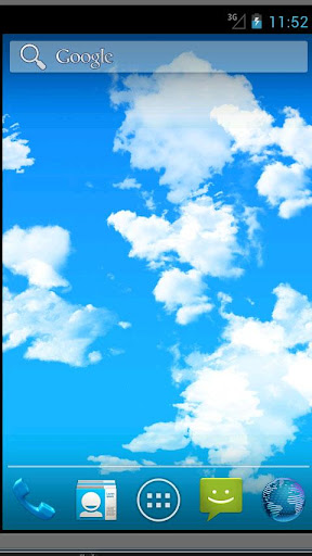 Cloudy sky LIVE wallpaper