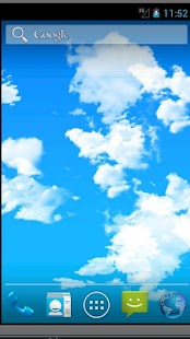Free Cloudy sky LIVE wallpaper APK for PC