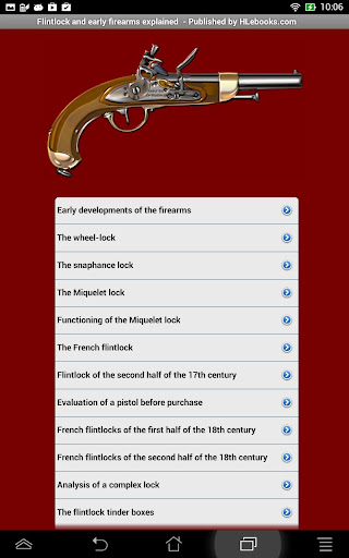 Flintlock and early firearms