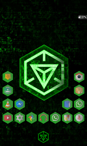 Ingress Green Icons