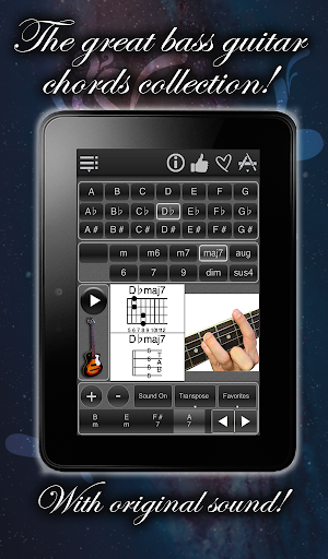 【免費音樂App】120 Bass Guitar Chords-APP點子