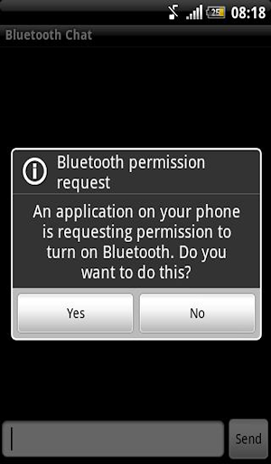 Bluetooth Chat Simple