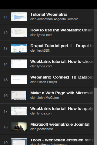 【免費書籍App】WebMatrix Tutorial-APP點子