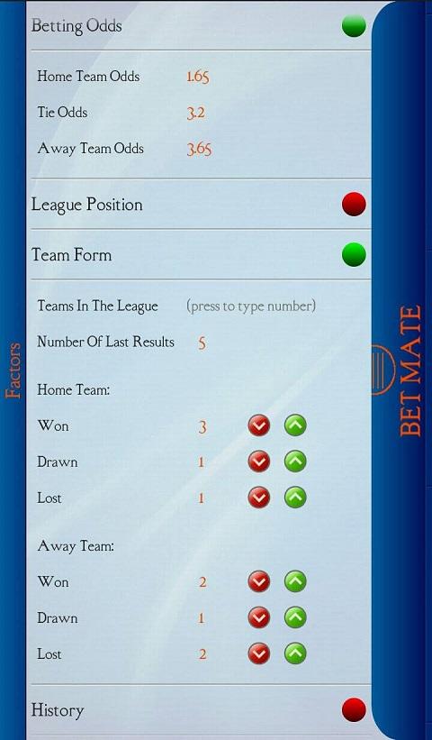 Bet Mate Screen 3