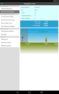 Photographer's Tools Pro Screenshots 1