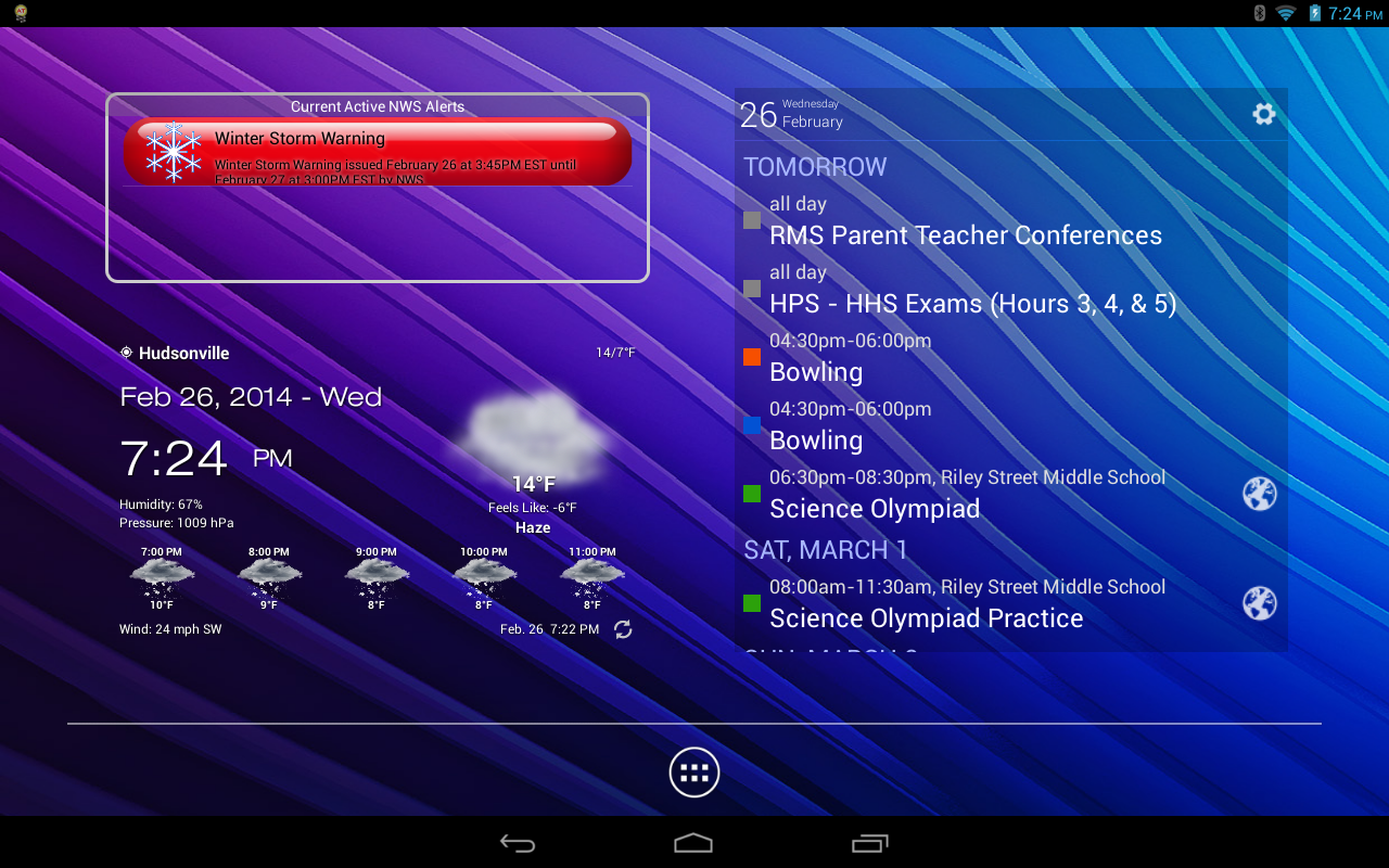 NWS Weather Alerts Widget Android Apps on Google Play