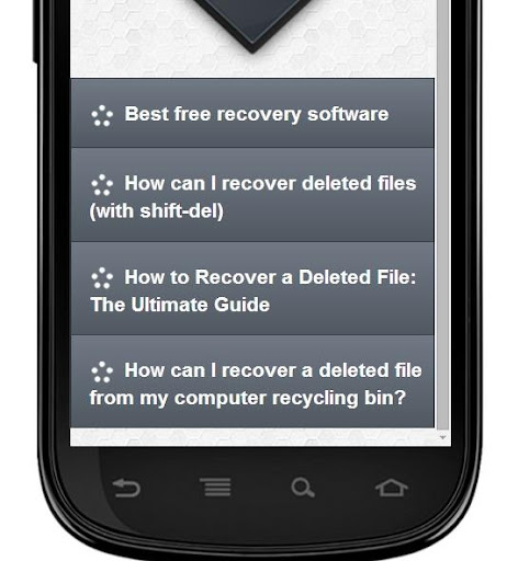 Recover Deleted File Tricks