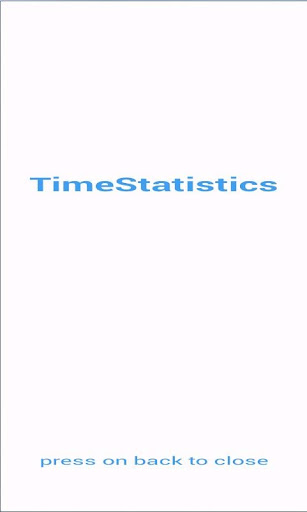 Time-Statistics