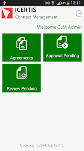 ICERTIS Contract Management Screenshots 1