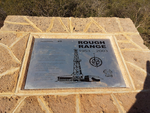Rough Range Oil Discovery Plaque