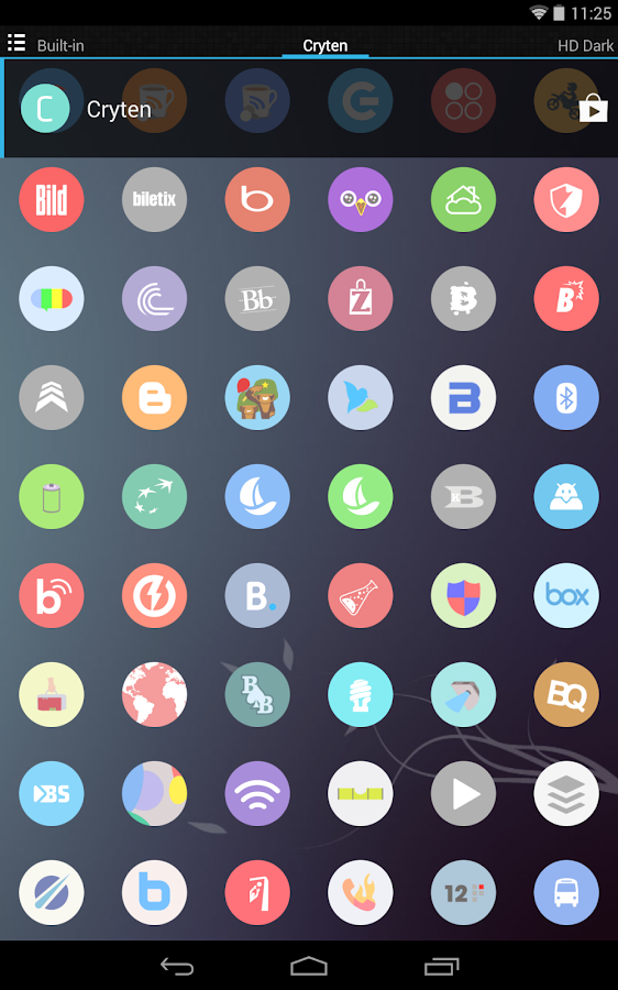 Cryten - Icon Pack - screenshot