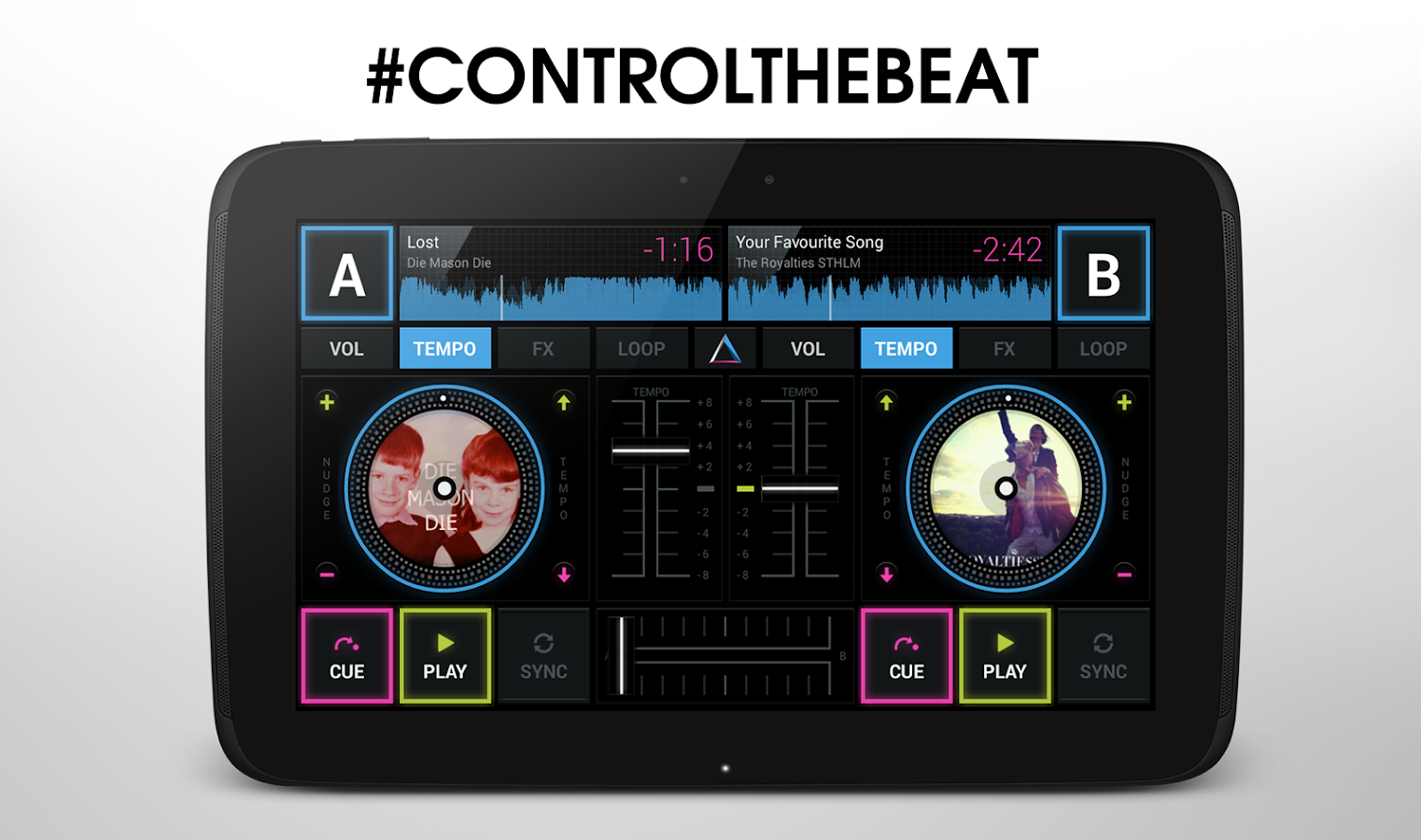 with control android mixer DJ Google Apps on the Apollo app  Play Android