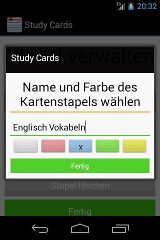 Free Study Cards: Karteikarten