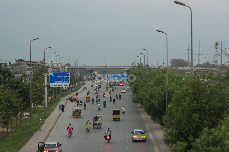 Mughal Pura  Fly Over by Amir Hameed - Transportation Roads