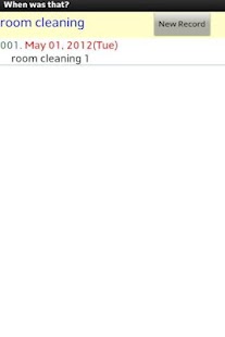 When? Sample Screenshots 1