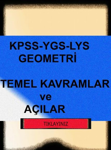 KPSS-YGS-GEOMETRİ- AÇILAR-KVRM