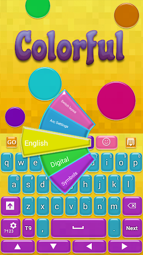 GO Keyboard Colorful