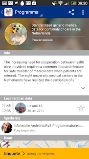 UMCG Wenckebach Conference App Screenshots 5