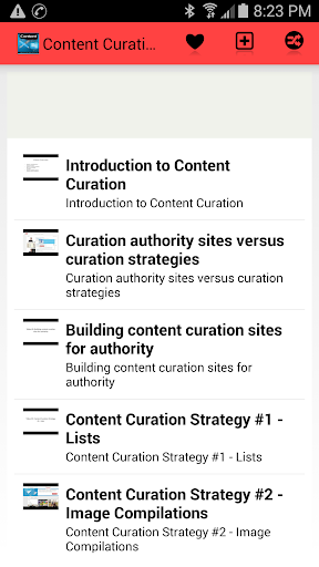 Content Curation Wizard