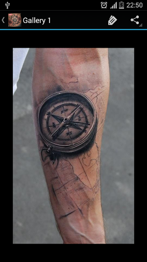 Compass Tattoo