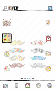 moustache dodol launcher theme