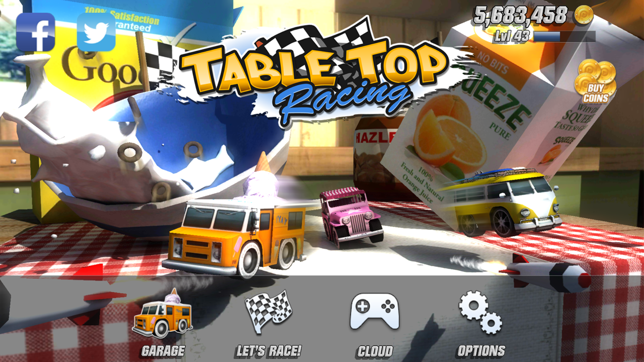 Table Top Racing Premium - screenshot