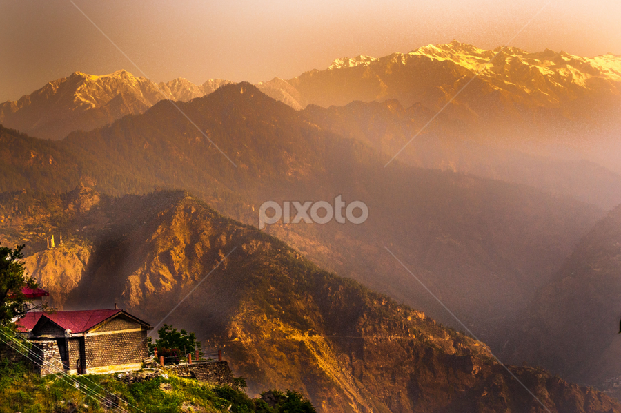 The golden hour .. by Prabir Sen - Landscapes Mountains & Hills