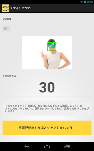 笑顔の写真を評価するスマイル・スコア