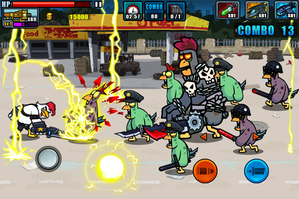 Chicken Warrior:Zombie Hunter - screenshot