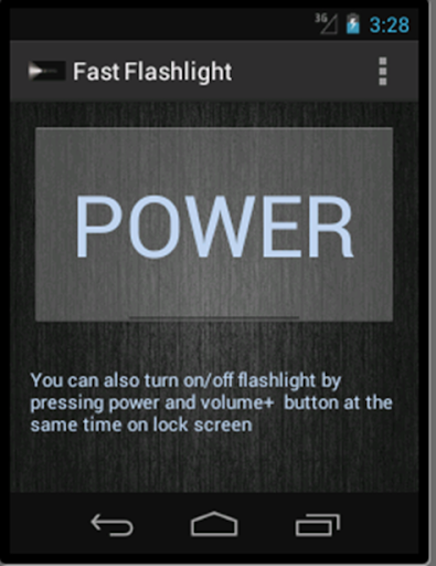 Fast Flashlight