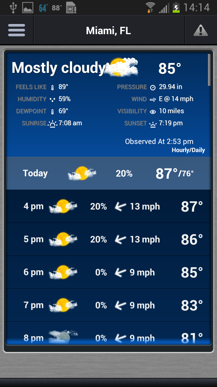 WSVN • South Floridas Weather Screen 3