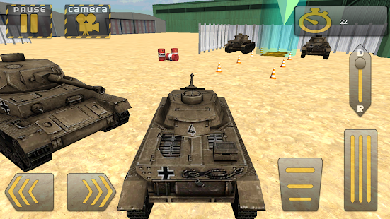 Free Download 3D Army Tank Parking APK for Android