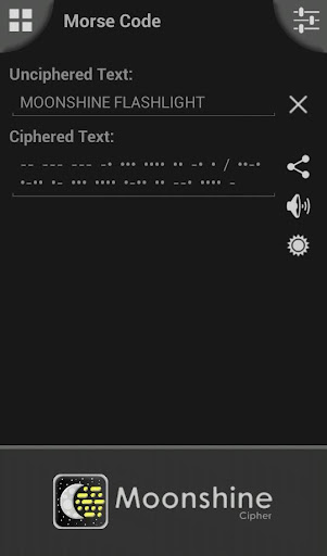 Moonshine Cipher