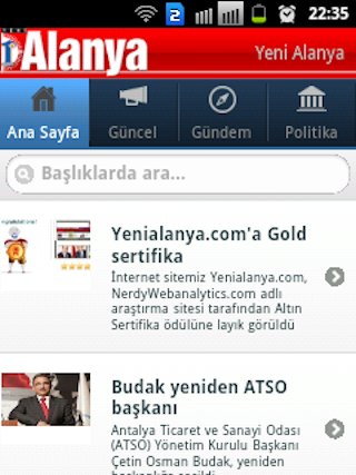 【免費新聞App】Yeni Alanya Gazetesi-APP點子