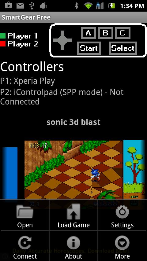 Android application SmartGear screenshort