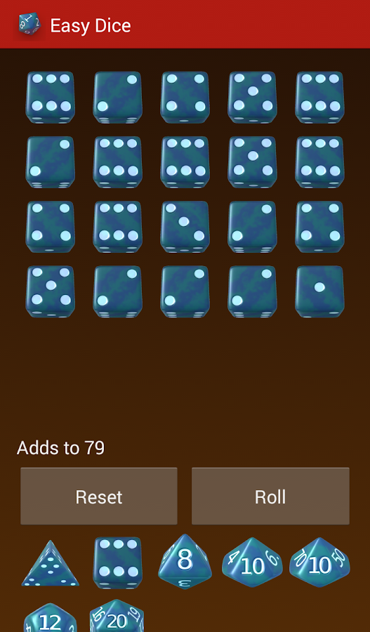Easy Dice Android Apps on Google Play