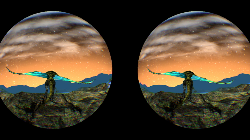 Dragon VR one Screen 1