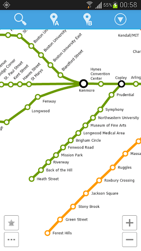 Boston Metro Map