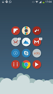 Naxos Flat Round Icon Pack - screenshot thumbnail